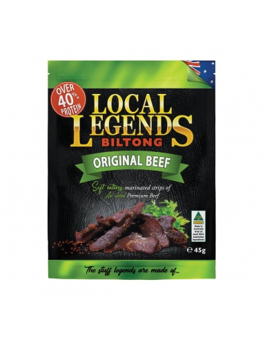 Local Legends Biltong Original Beef 45 g x 15