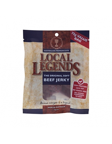 Local Legends Originele Zachte Beef Jerky 55g x 12