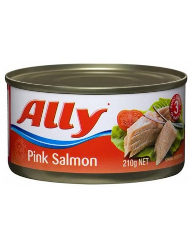 Ally Salmon Rosa Lachs 210gm