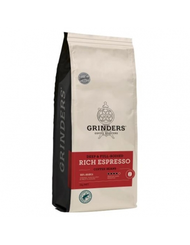 Grinders Rich Espresso Coffee Beans 1kg x 3