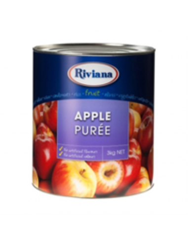 Riviana ピューレアップル 3kg缶