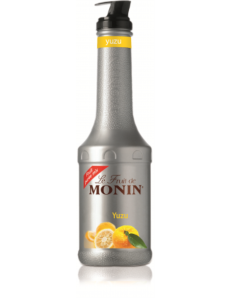 Monin Syrup Yuzu Purea di frutta 1 bottiglia di Lt