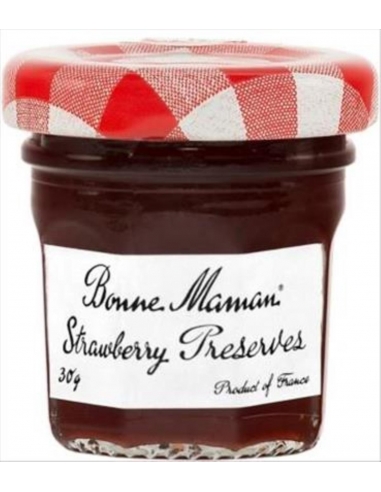 Bonne Maman Jam Strawberry Preserve 30gr x 15