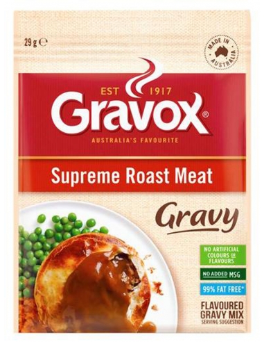Gravox Gravey Mix Tas Supreme Roast Meat 29 gm