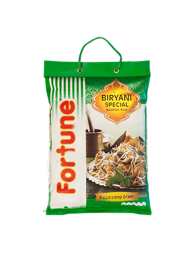 Fortune Rice Basmati Biryani Special 5 Kg Bag