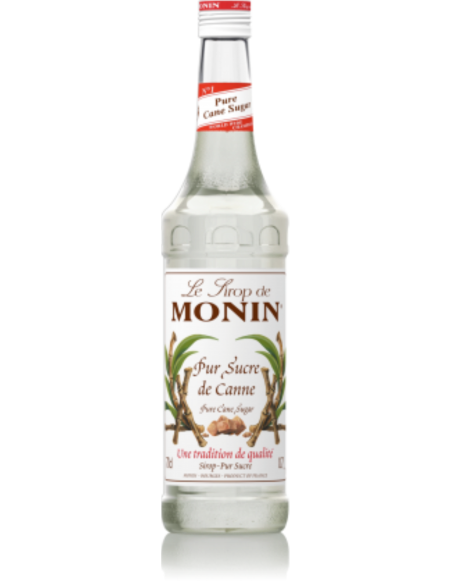 Monin Syrup Sugar Cane Pure 700 Ml Bouteille