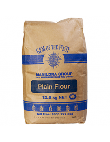 Manildra Flour Plain 12.5 Kg Bag