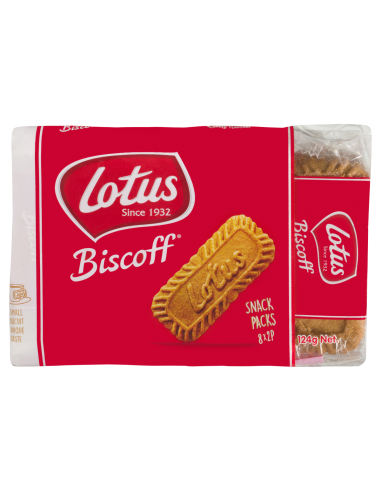 Lotus Biscoff Classic 124g 2 Pack x 12