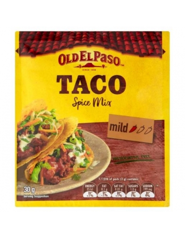 Old El Paso Taco Mezcla de temporada 30gm x 24