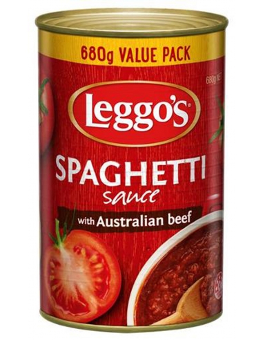 Leggos Beef Spaghetti Sauce 680gm x 1