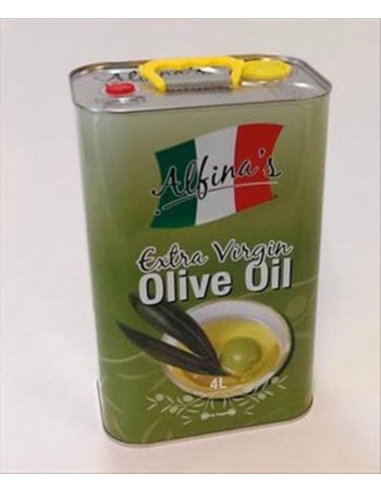 Alfinas Oil Olive Extra Vergine 4 Lt Tin