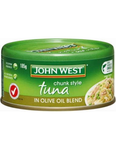 John West Tuna In Olive Oil 185gm x 12