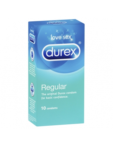 Durex Condoms réguliers 10 Pack