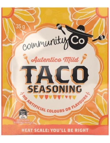 Community Co Taco Seasoning 35gm x 24