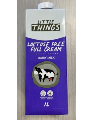 Little Things Lait Uht Full Cream Lactose Gratuit 1L x 12