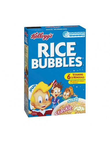 Kelloggs Rice Bubbles 250g x 1