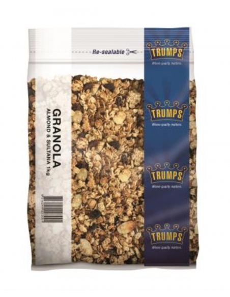 Trumps Granola Almond & Sultana 1Kg x 1