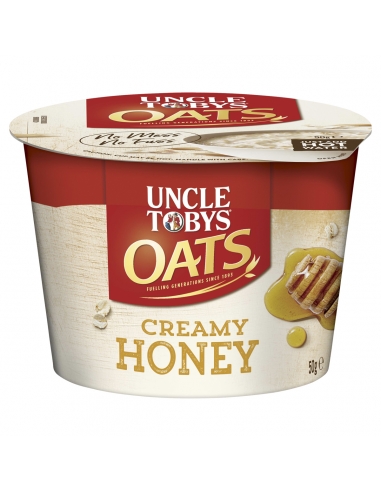Uncle Tobys Oats Quick Cup Honey 50g x 1