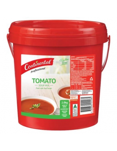 Sopa Continental De Tomate Sin Gluten 2kg 