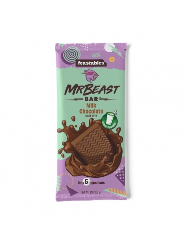 Feastables Mr Beast Bar Chocolate con Leche 60g x 10