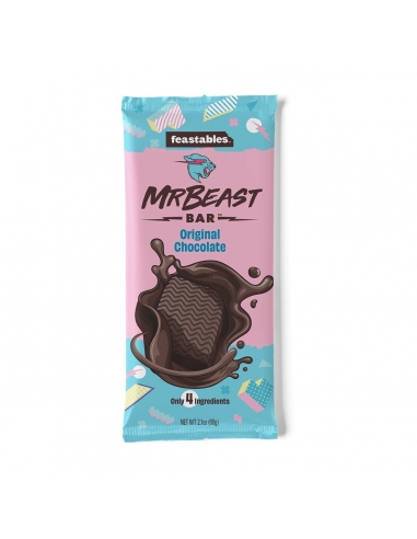 Feastable Mr Beast Bar Chocolat Original 60g x 10