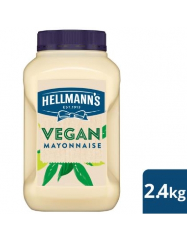 Hellmanns Mayonnaise Vegan 2.4 Kg Jar