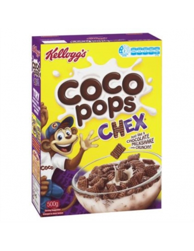 Kelloggs Coco Pops Chex 500g x 10