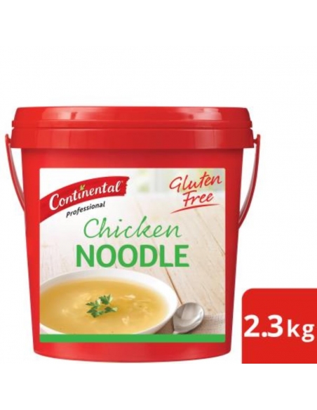Continental Soup Poulet Noodle Gluten Gratuit 2,3 kg Pail