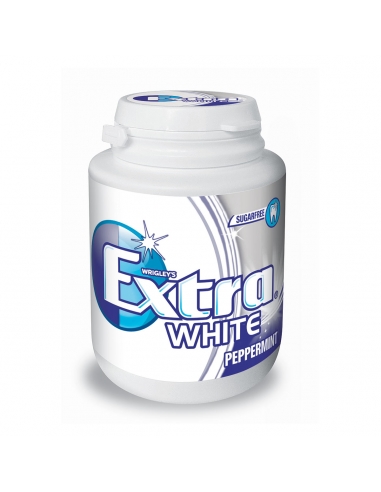 Wrigley Extra Botella blanca 64g x 6