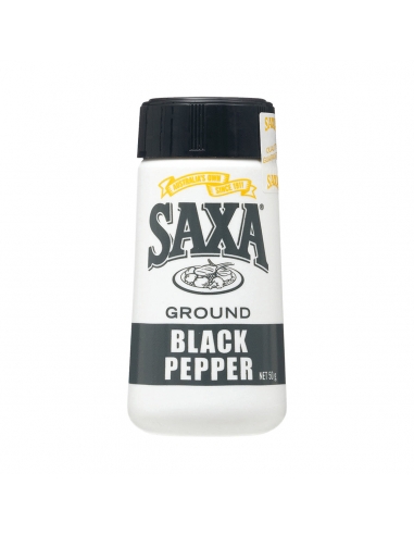 Saxa Pepper Black 50g x 1