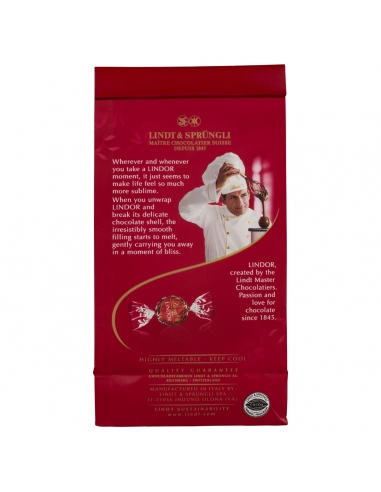Lindt Lindor Milk Bag 125g x 6