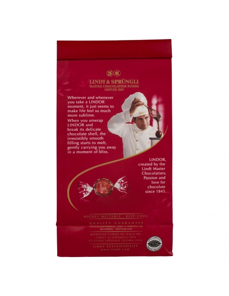 Lindt Lindor 牛奶袋 125g x 6