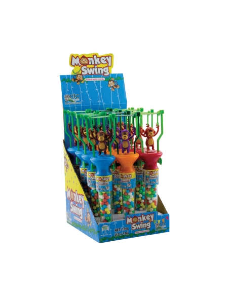 Caramelos de columpio de mono, 13 g x 12