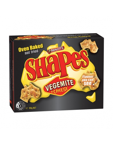 Arnotts Shapes Vegemite 165g