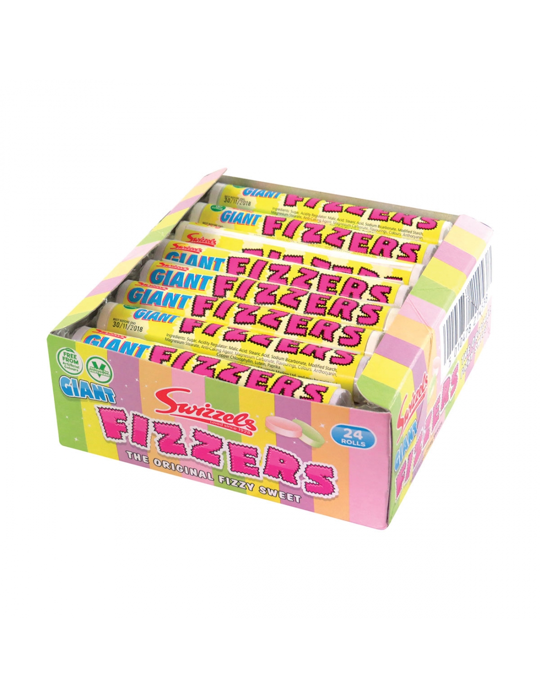 Swizzels Giant Fizzers (UK) - 40g