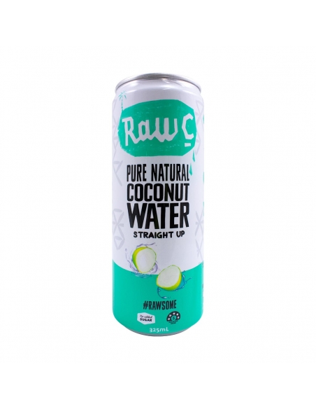 Raw C Woda kokosowa prosto do góry 325 ml x 12