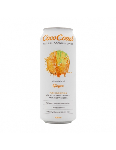 Coco Coast Gember 500 ml x 12