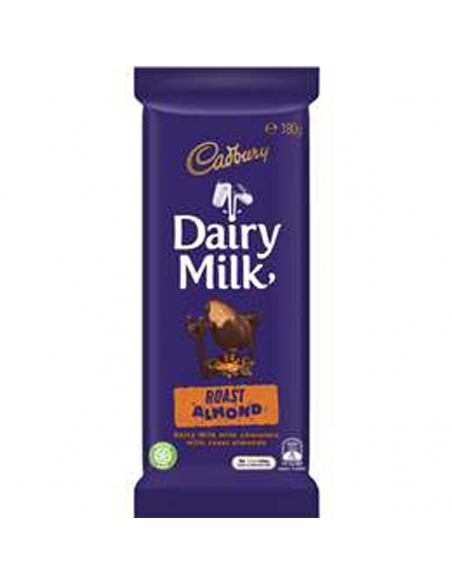 Cadbury Mandorla arrosto 180g x 14