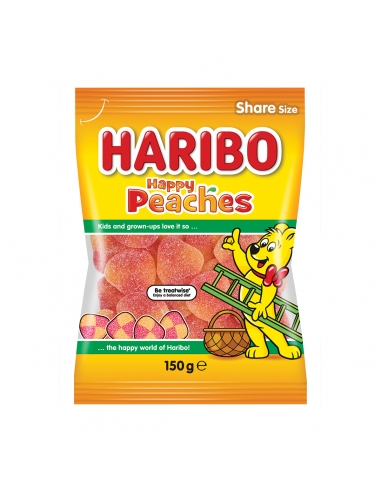 Haribo Happy Peaches 150g x 14