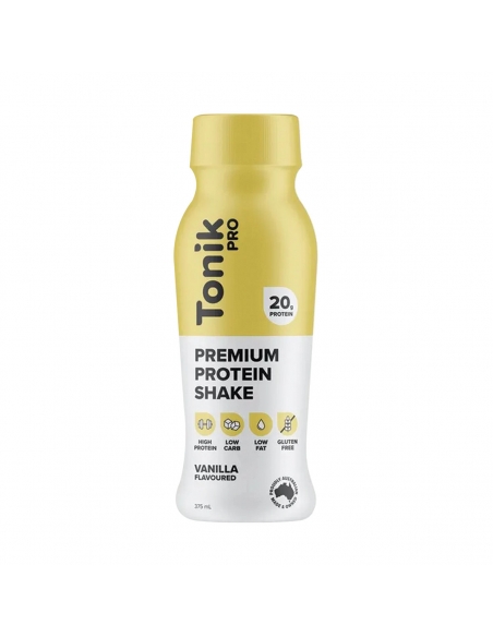 Tonik Pro vanillesmaak premium eiwitshake 375 ml x 6