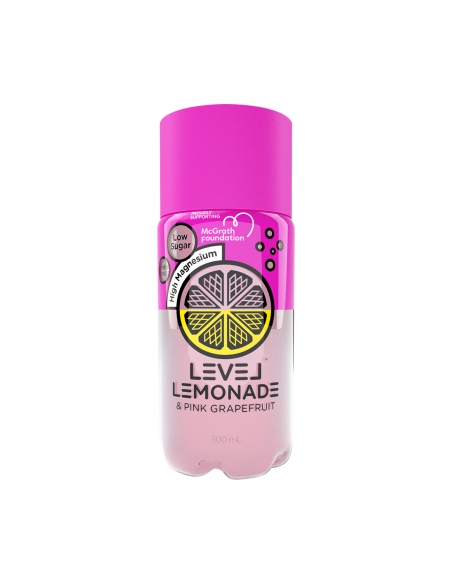 Level Lemonade & Pink Grapefruit 300ml x 6