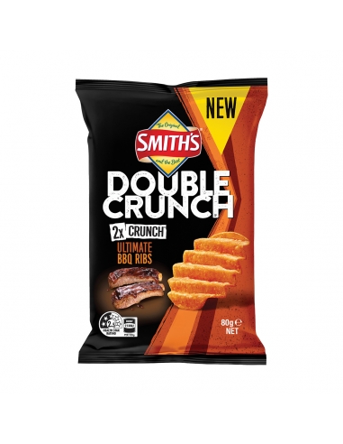 Smith's Double Crunch 终极烧烤排骨 80 克 x 12