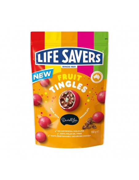 Boule de picotements aux fruits Lifesaver 150 g x 12