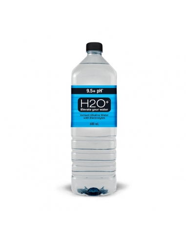 H2o+ Acqua alcalina 600 ml x 12