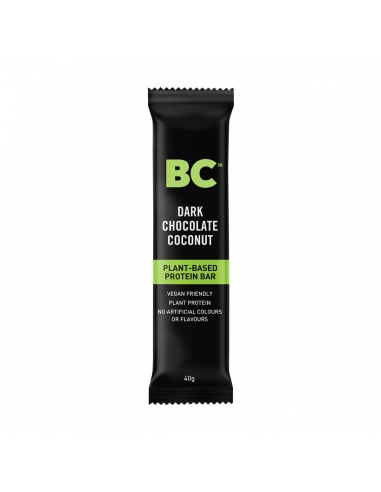 The Bar Counter Plant-based Protein Bar Dark Chocolate Coconut 40g x 12