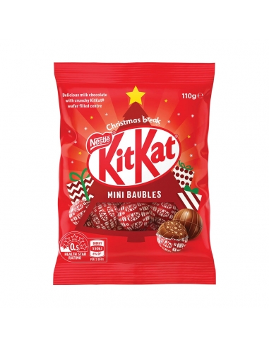 Kit Kat Kerstballen 110g x 10