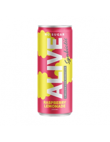 Alive Synbiotic Himbeerlimonade 250 ml x 24