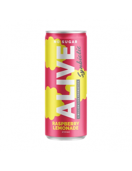 Żywy Synbiotyczny Lemonada z Maliny 250 ml x 24