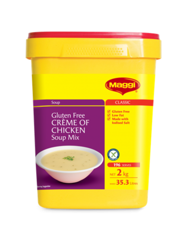 Maggi Creme di pollo senza glutine 2 Kg Pail