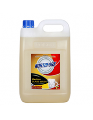 Northfork Detergent Glas Wash Maschine 5 Lt Flasche